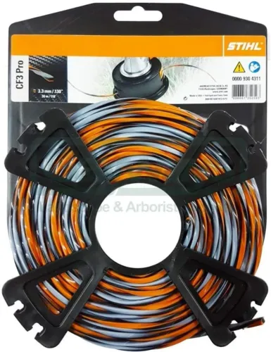 Fio de Corte Roçadeira Stihl CF3 Pro Carbon 3mm 43m 