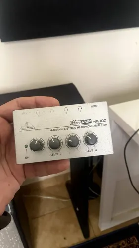 Behringer Micro AMP HA400 amplificador de fone