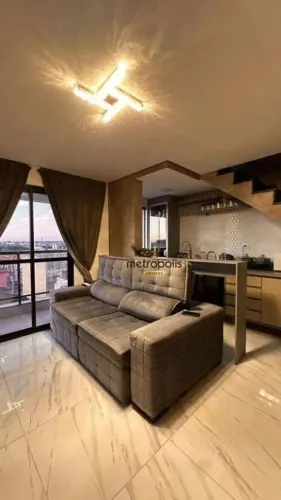 Cobertura à venda, 88 m² por R$ 615.000,00 - Cidade São Jorge - Santo André/SP