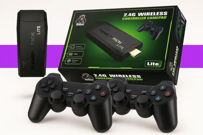 Game Stick 4k Lite +20Mil Jogos, Cartão até 12x