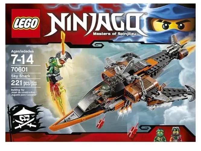 Lego Ninjago 70601 - Sky Shark - NOVO/LACRADO - Ano 2016