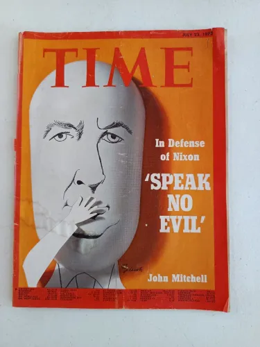 Revista TIME - John Mitchell, 23 de Julho de 1973