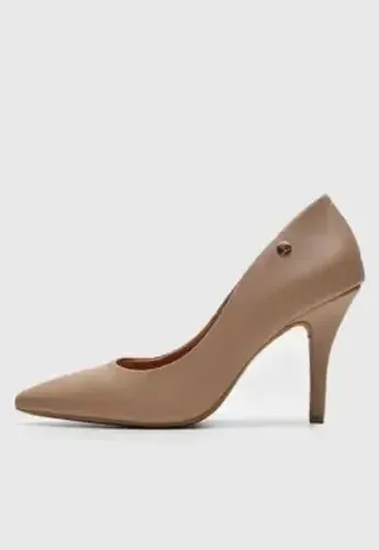 Scarpin Vizzano Liso Bege