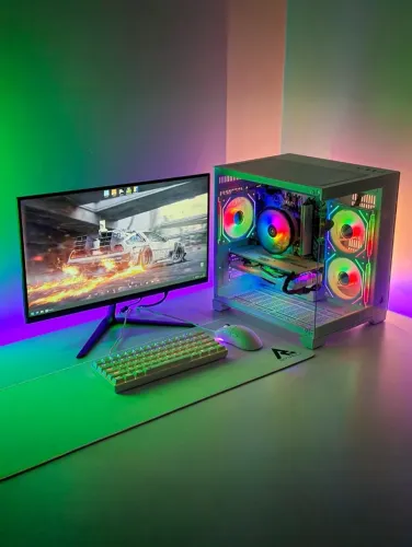 Pc Gamer Completo pra rodar todos os jogos Ryzen 5 4500 + Rx 580 em até 10x sem juros