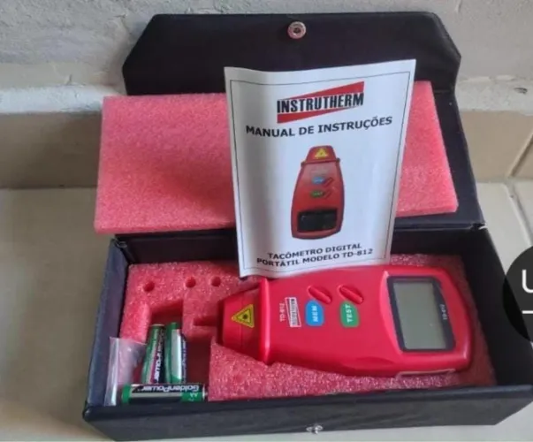 Tacômetro Digital Instrutherm TD-812 - Novo
