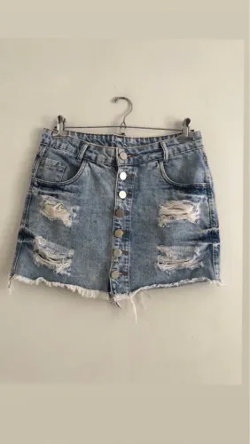 Saia jeans veste número 42