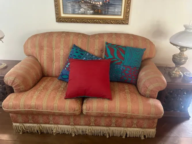 Conjunto de sofá antiquario