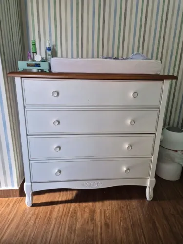 Cômoda Ópera de bebe - 4 gavetas