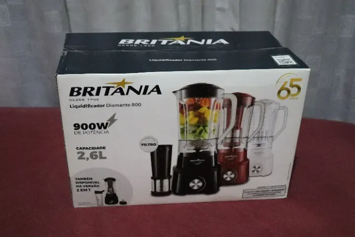 Liquidificador Britânia Diamante 800 - 900w - 127v