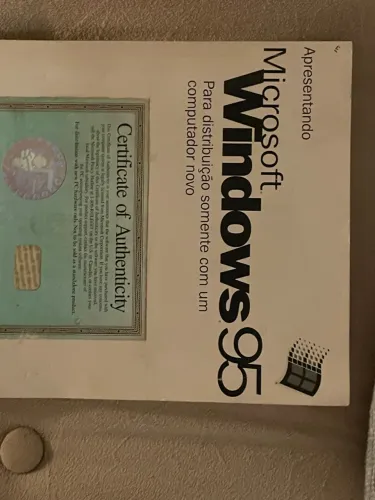 Manual do Windows 95 original