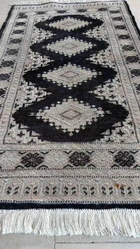 Tapete Persa Karashi paquistanês 0,73x1,30