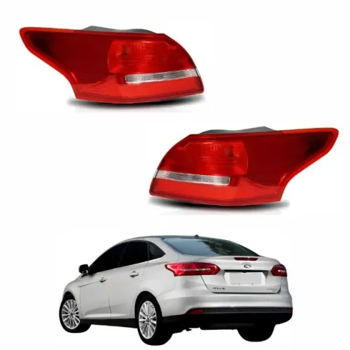 Lanterna Traseira Focus Sedan 2016 2017 2018 2019 (Canto)