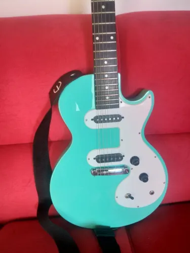 Guitarra Epiphone Les Paul SL Turquoise