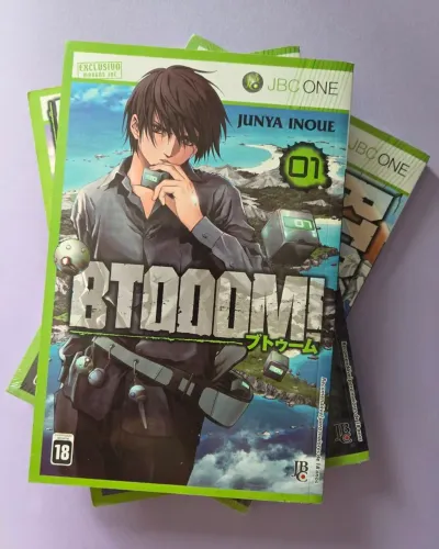 03 mangás: Btooom! Vol.01 02 04