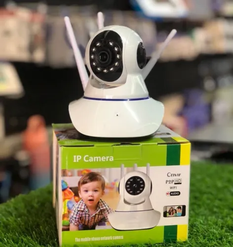 Câmera IP de Segurança Wi-Fi HD - Monitoramento Remoto