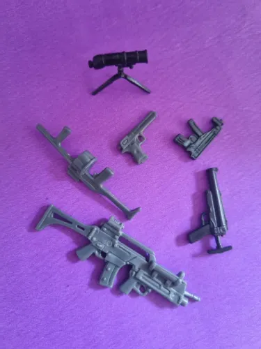 Kit acessórios gijoe Comandos em ação Gijoe