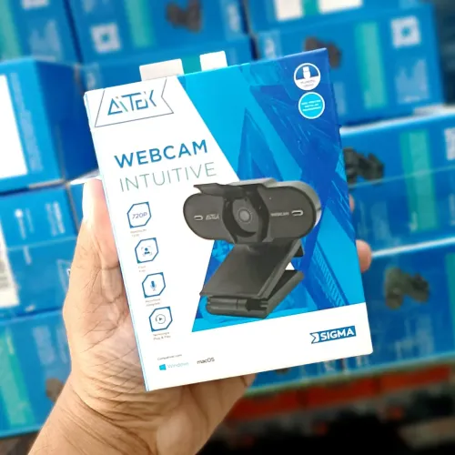 Webcam com Microfone HD USB 780p | Entrega em São Luís e região