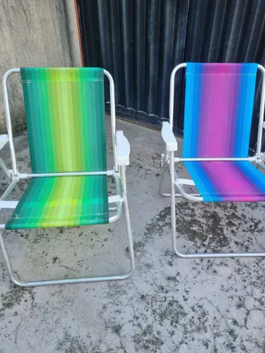 Cadeiras de Praia Coloridas - Perfeitas para o Verão!