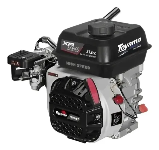 MOTOR TOYAMA 8HP A GASOLINA TE80JET-HS-XP 212CC PM 4.600RPM 