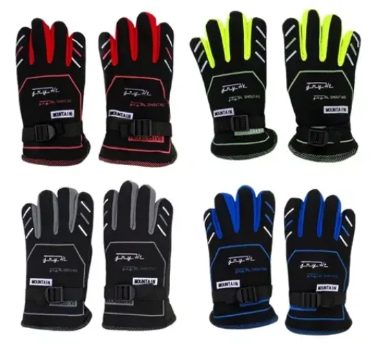 Luva Ciclista Motociclista Moto Bike Bicicleta Dedo Completo z995