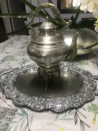 Samovar em prata