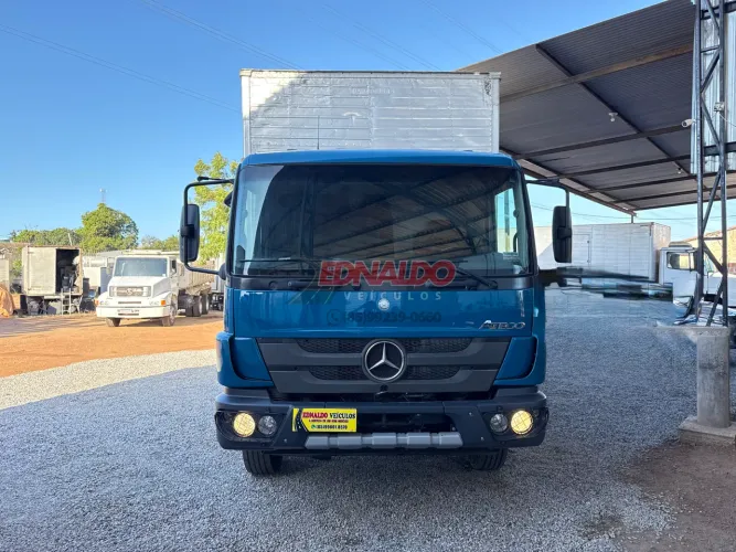 Atego 1719, 2020/21, apenas 135 km, ar condicionado, extra