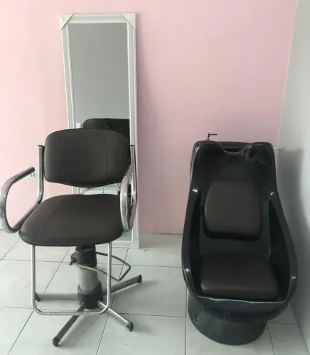 Kit Cadeira Reclinável + Lavatório Mini Italiano 