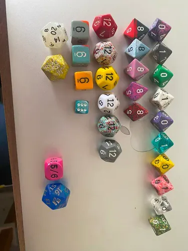 Dados para RPG e Magic diversos 