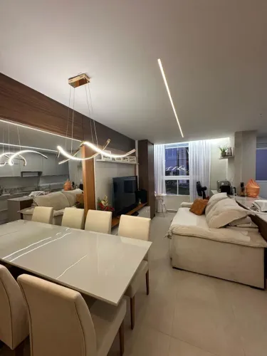LINDO E DECORADO Condomínio La Playa Residence - mobilado - Ponta Negra