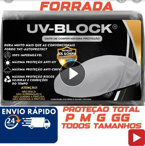 Capa protetora para carros UV-Block