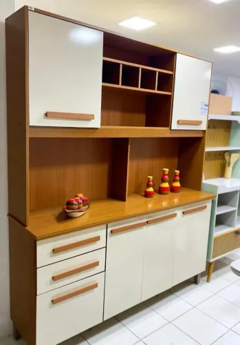 Armário de Cozinha Luna 1,62m Entrega Rápida Faça seu Pedido