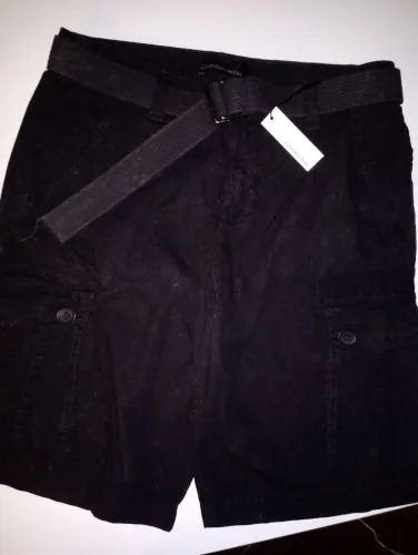 Bermuda preta Calvin Klein Jeans