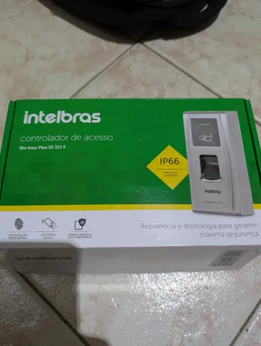 Leitor Biométrico Intelbras Bio Inox Plus SS 311 MF