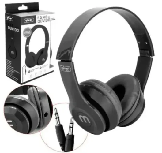 Fone de Ouvido Headset Knup KP-429 com fio P2 3.5mm