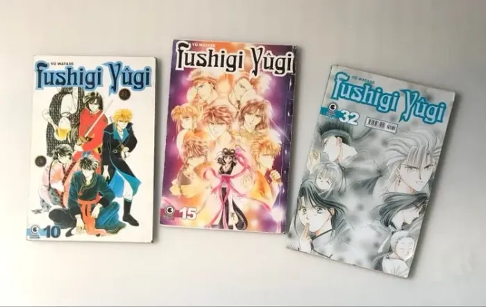 kit 3 revistas fushigi yugi