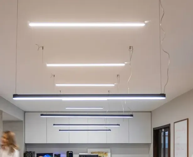 Pendente de Perfil Linear em Led
