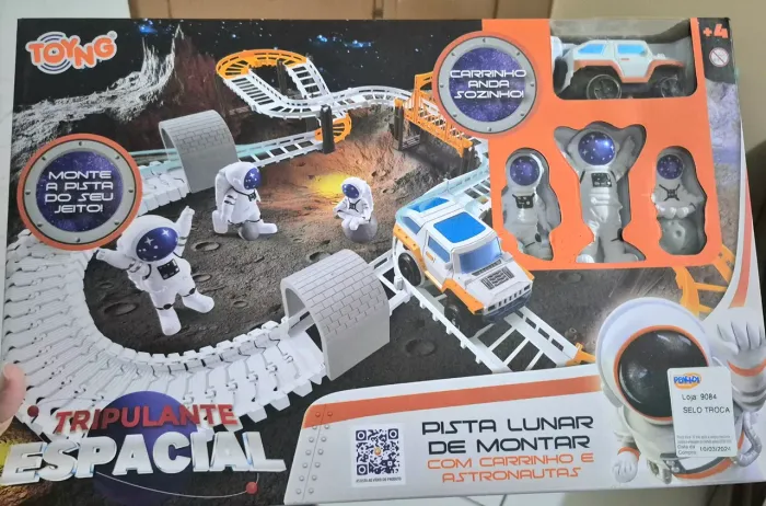 Brinquedo Pista Lunar de Montar