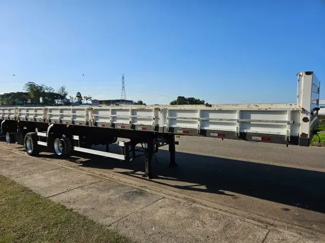 Carreta Grade Baixa Carga Seca Facchini Ano 2022 14m SEM PNEU Roda Disco