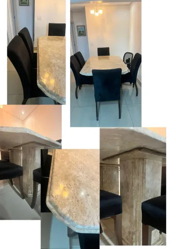 Mesa de mármore 6 lugares - parcelo até 12x