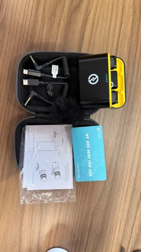Hollyland Lark M1 Duo - Microfone de Lapela Sem Fio (Completo)