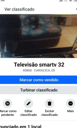 Tv smartv 32 polegadas 