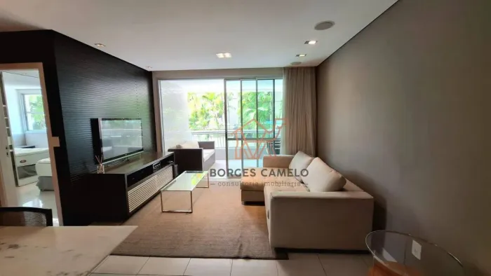 Apartamento mobiliado, 95m², para locação no Lourdes