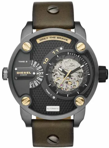 Relógio Raro de Luxo Diesel Little Daddy Automático (DZ7364) 