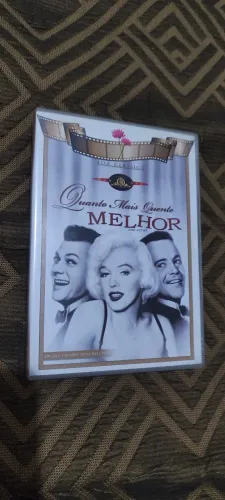 DVD QUANTO MAIS QUENTE MELHOR | Marilyn Monroe, Jack Lemon | Clássico do Cinema