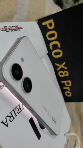 POCO x8 pro 512gb - 1 mês de uso - na garantia