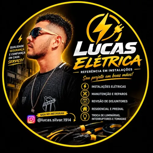 Eletricista Lucas concerto rápido e de qualidade disponível para final de semana 