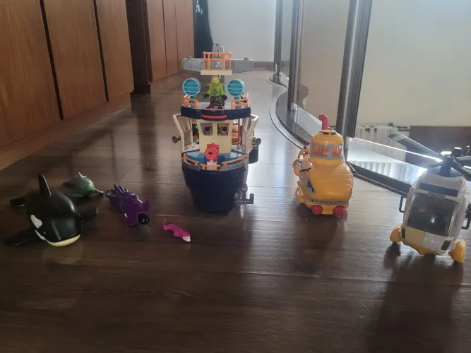 Coleção imaginext marinho