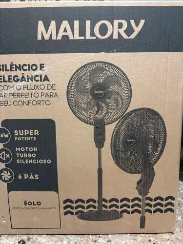 Ventilador de coluna na caixa - novo sem uso
