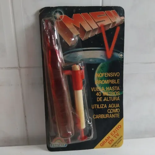 Foguete movido a água - anos 80