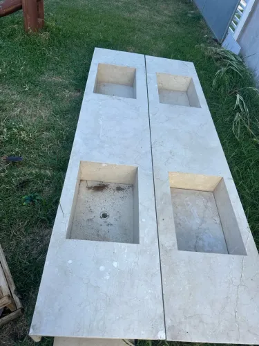 Pia 2 Cubas granito